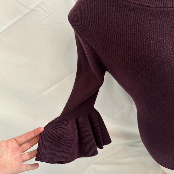 NWT Rebecca Minkoff Wappo sweater one sleeve cashmere blend Size L - Picture 4 of 9